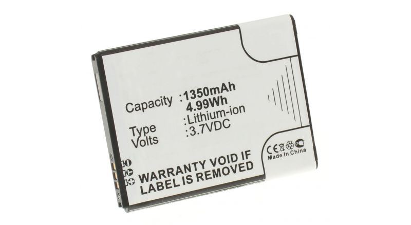 Аккумуляторная батарея для телефона, смартфона Samsung GT-S5380 Wave Y. Артикул iB-M385.Емкость (mAh): 1350. Напряжение (V): 3,7