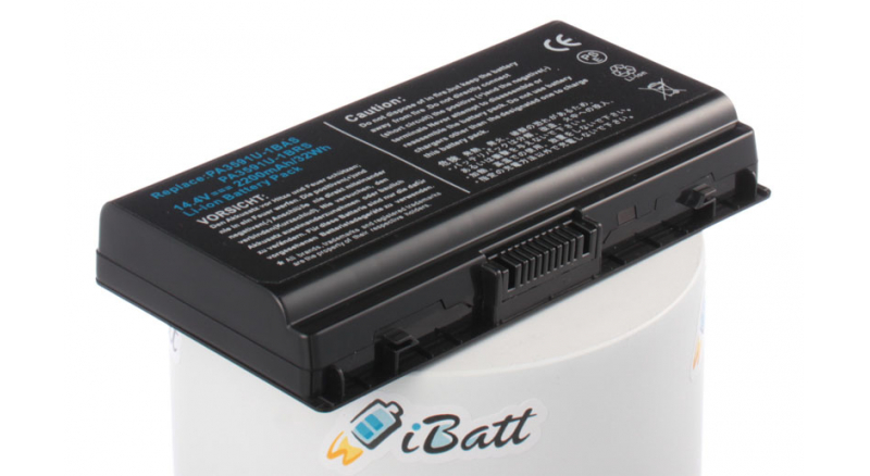Аккумуляторная батарея PA3591U-1BAS для ноутбуков Toshiba. Артикул iB-A403.Емкость (mAh): 2200. Напряжение (V): 14,4