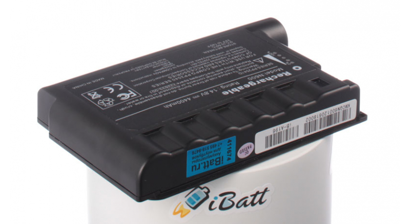 Аккумуляторная батарея для ноутбука HP-Compaq Evo N610v. Артикул iB-A196.Емкость (mAh): 4400. Напряжение (V): 14,8