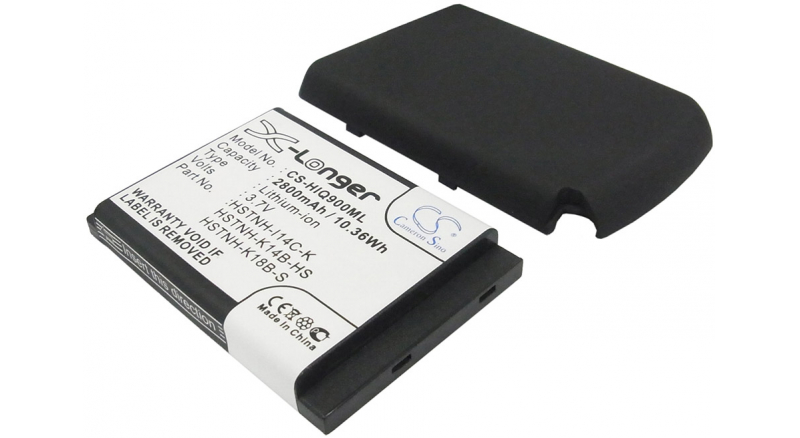 Аккумуляторная батарея iBatt iB-M1882 для телефонов, смартфонов HPЕмкость (mAh): 2800. Напряжение (V): 3,7