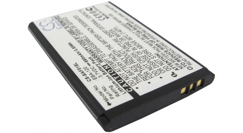 Аккумуляторная батарея CS-SAF51SL для телефонов, смартфонов Siemens. Артикул iB-M191.Емкость (mAh): 690. Напряжение (V): 3,7