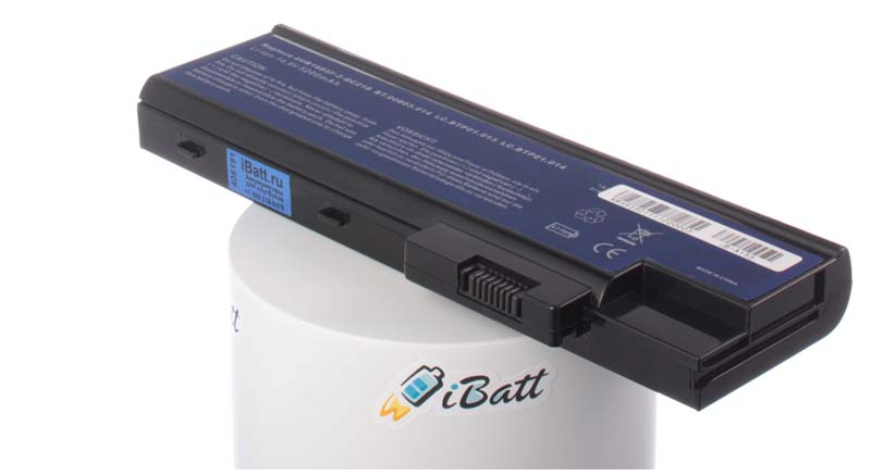 Аккумуляторная батарея для ноутбука Acer Aspire 9301. Артикул iB-A155.Емкость (mAh): 4400. Напряжение (V): 14,8
