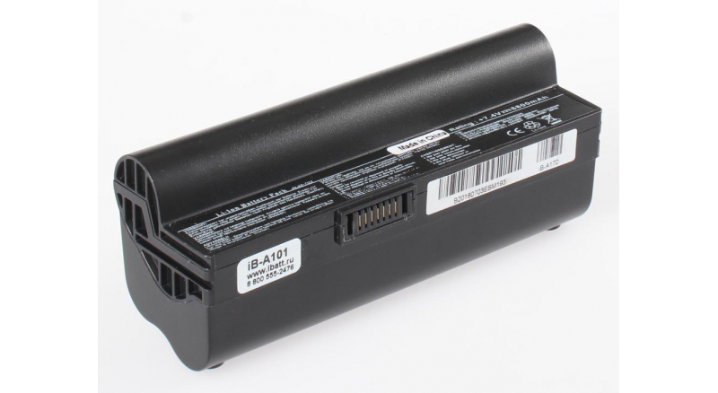 Аккумуляторная батарея iBatt iB-A101 для ноутбука AsusЕмкость (mAh): 8800. Напряжение (V): 7,4