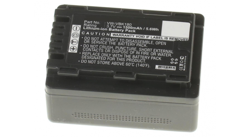 Аккумуляторные батареи для фотоаппаратов и видеокамер Panasonic HDC-SDX1Емкость (mAh): 1500. Напряжение (V): 3,7