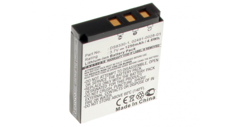 Аккумуляторная батарея BT.8530A.001 для фотоаппаратов и видеокамер Premier. Артикул iB-F414.Емкость (mAh): 1250. Напряжение (V): 3,7