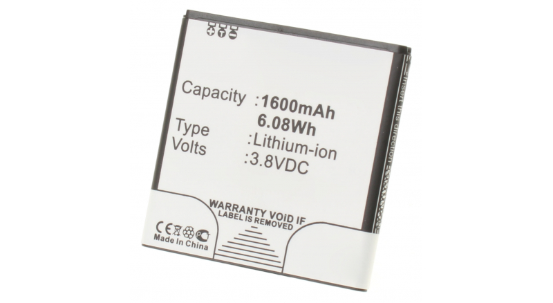 Аккумуляторная батарея iBatt iB-M419 для телефонов, смартфонов SamsungЕмкость (mAh): 1600. Напряжение (V): 3,8