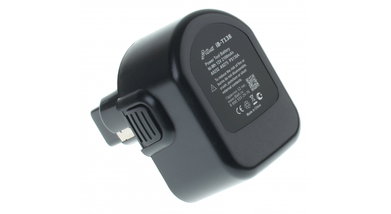 Аккумуляторная батарея для электроинструмента Black & Decker HP331. Артикул iB-T138.Емкость (mAh): 2100. Напряжение (V): 12