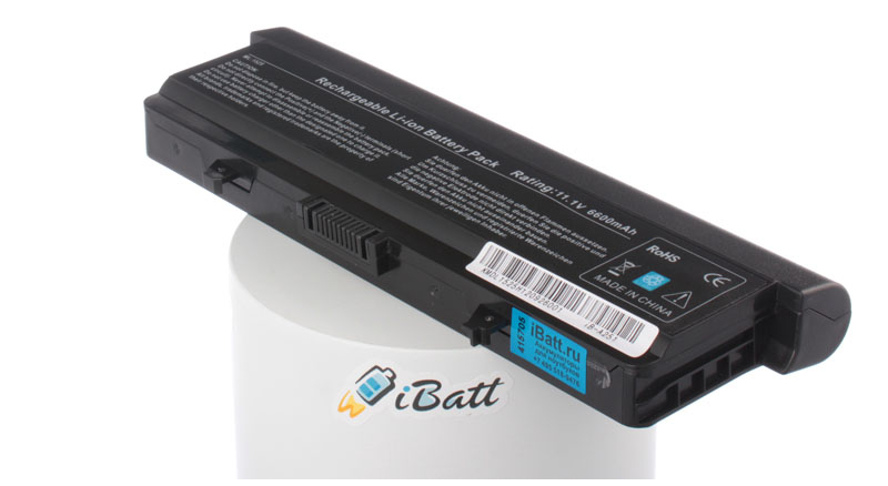 Аккумуляторная батарея для ноутбука Dell Inspiron 1525. Артикул iB-A251.Емкость (mAh): 6600. Напряжение (V): 11,1