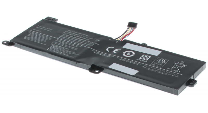 Аккумуляторная батарея для ноутбука Lenovo ideapad 320-14AST. Артикул 11-11526.Емкость (mAh): 4100. Напряжение (V): 7,4