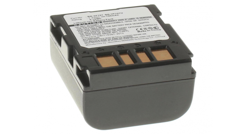 Аккумуляторные батареи для фотоаппаратов и видеокамер JVC GR-D350USЕмкость (mAh): 700. Напряжение (V): 7,4