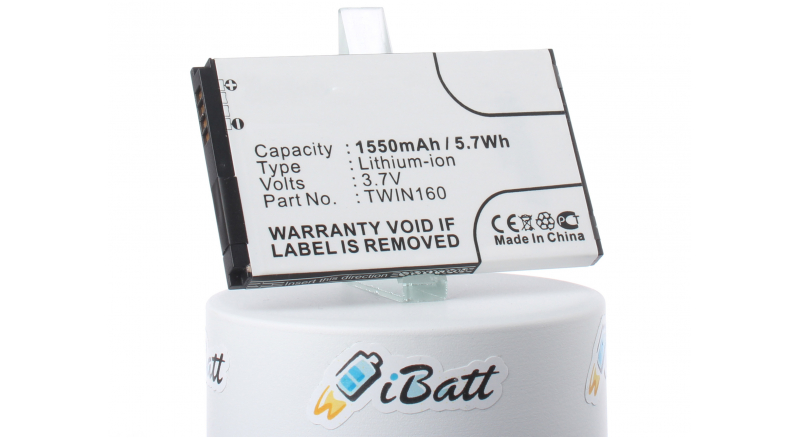 Аккумуляторная батарея iBatt iB-M243 для телефонов, смартфонов DopodЕмкость (mAh): 1550. Напряжение (V): 3,7