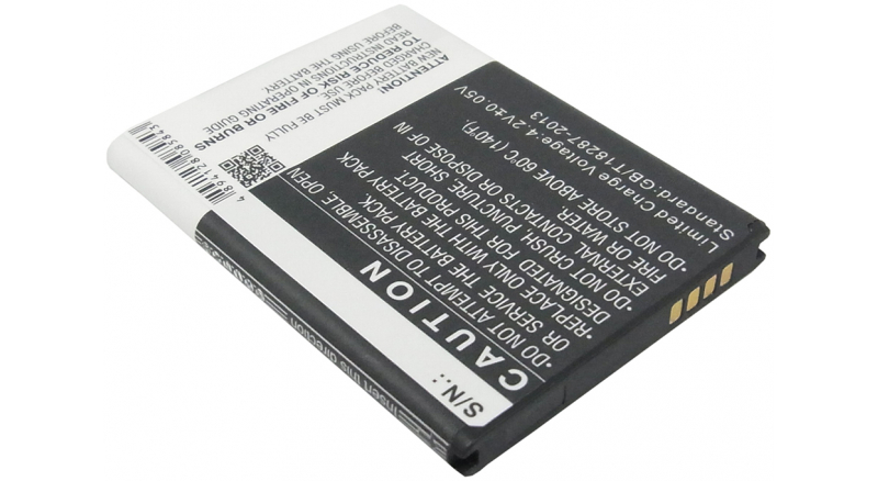 Аккумуляторная батарея для телефона, смартфона Samsung GT-S6790 Galaxy Fame Lite. Артикул iB-M711.Емкость (mAh): 1450. Напряжение (V): 3,7