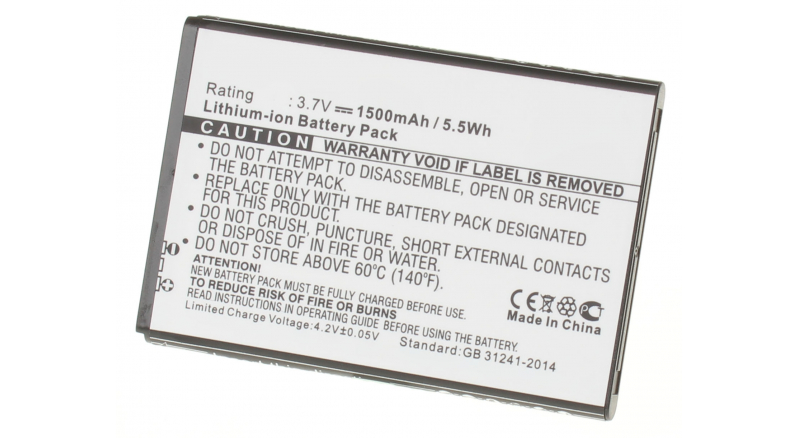 Аккумуляторная батарея EB504465VU для телефонов, смартфонов Coolpad. Артикул iB-M999.Емкость (mAh): 1500. Напряжение (V): 3,7