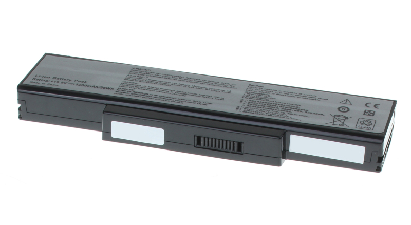 Аккумуляторная батарея для ноутбука Asus A73SM. Артикул iB-A158H.Емкость (mAh): 5200. Напряжение (V): 10,8