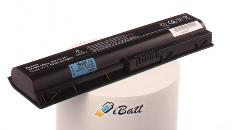 Аккумуляторная батарея для ноутбука HP-Compaq TouchSmart tm2-1001xx. Артикул iB-A274H.Емкость (mAh): 5200. Напряжение (V): 11,1