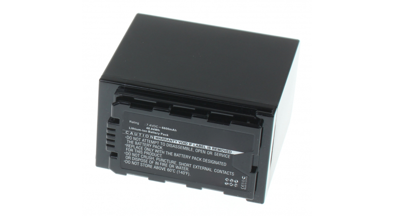 Аккумуляторные батареи для фотоаппаратов и видеокамер Panasonic AJ-PX270Емкость (mAh): 6600. Напряжение (V): 7,4