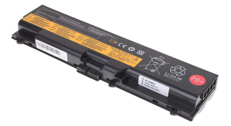 Аккумуляторная батарея для ноутбука IBM-Lenovo ThinkPad T430 N1TFERT. Артикул iB-A899H.Емкость (mAh): 5200. Напряжение (V): 10,8
