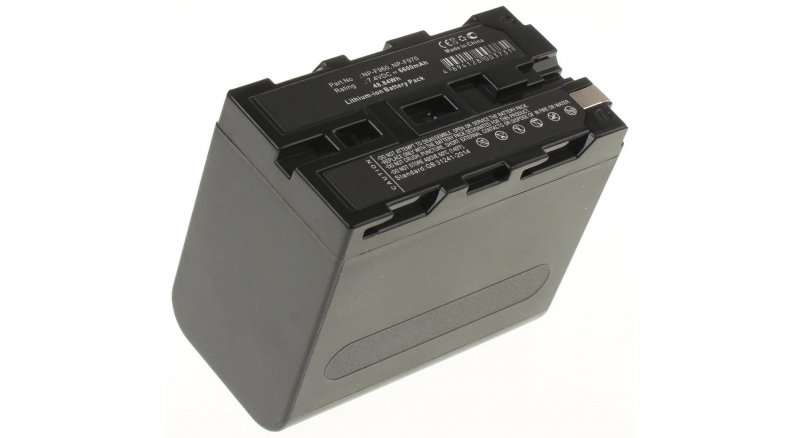 Аккумуляторные батареи для фотоаппаратов и видеокамер Sony MPK-DVF4Емкость (mAh): 6600. Напряжение (V): 7,4