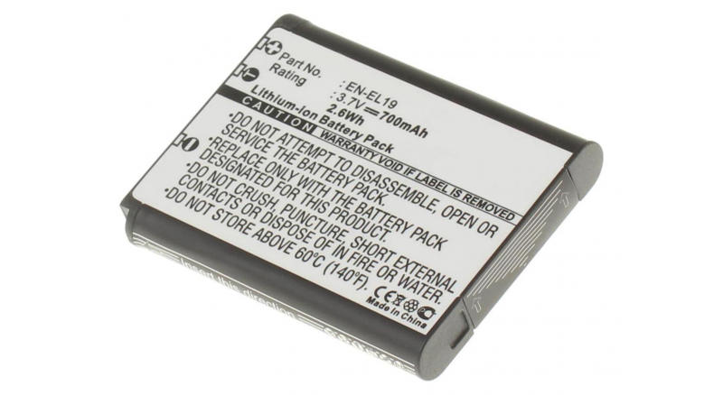 Аккумуляторная батарея CP1 для фотоаппаратов и видеокамер Nikon. Артикул iB-F189.Емкость (mAh): 1200. Напряжение (V): 3,7