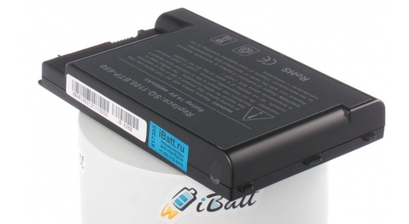 Аккумуляторная батарея 916-2480 для ноутбуков Quanta. Артикул iB-A268.Емкость (mAh): 4400. Напряжение (V): 14,8