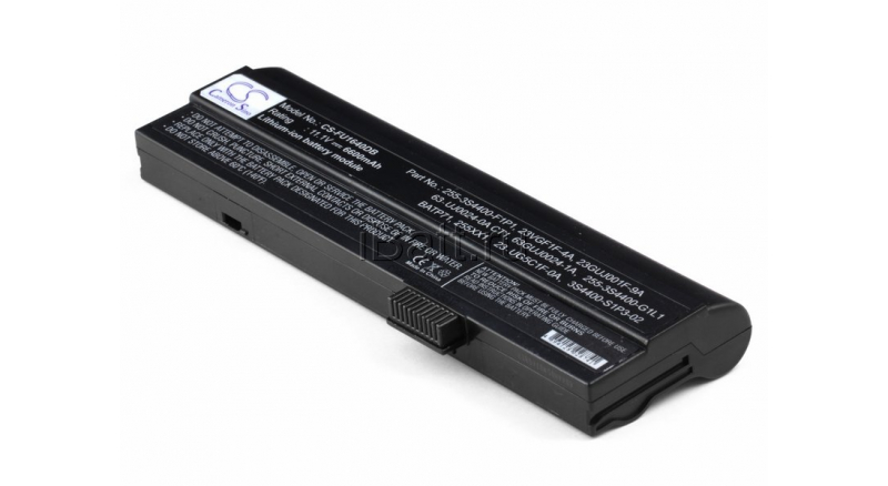 Аккумуляторная батарея 63-UK6021-1A для ноутбуков Packard Bell. Артикул 11-1620.Емкость (mAh): 6600. Напряжение (V): 11,1