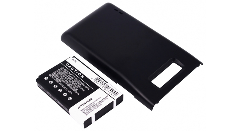 Аккумуляторная батарея для телефона, смартфона LG Optimus P705. Артикул iB-M464.Емкость (mAh): 2900. Напряжение (V): 3,7