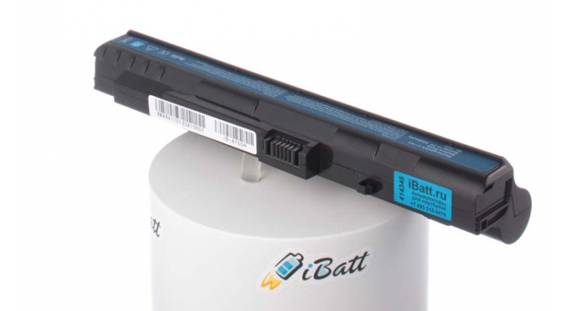Аккумуляторная батарея для ноутбука Acer Aspire One A110L. Артикул iB-A150H.Емкость (mAh): 5200. Напряжение (V): 11,1