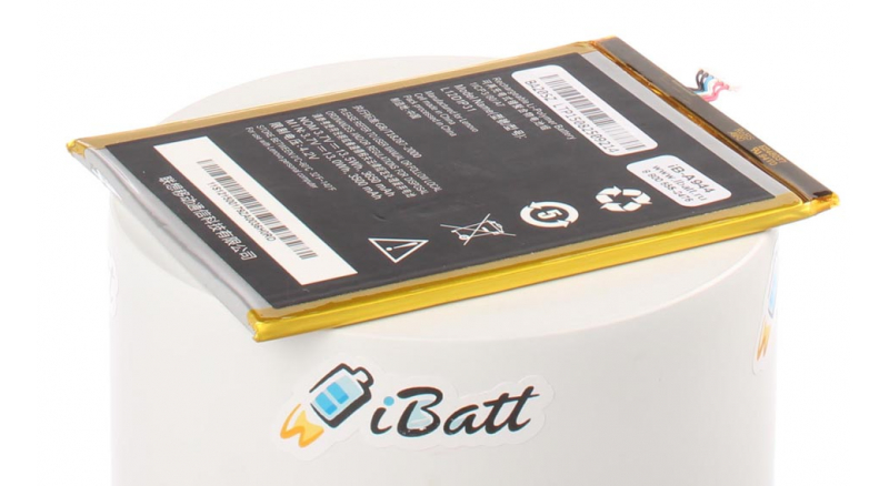 Аккумуляторная батарея для ноутбука IBM-Lenovo IdeaTab A1000 4Gb. Артикул iB-A944.Емкость (mAh): 3650. Напряжение (V): 3,7