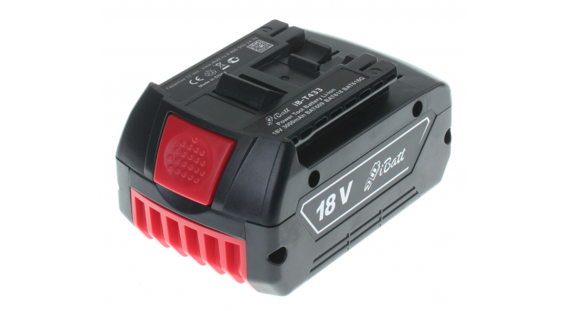 Аккумуляторная батарея для электроинструмента Bosch CFL180. Артикул iB-T433.Емкость (mAh): 3000. Напряжение (V): 18