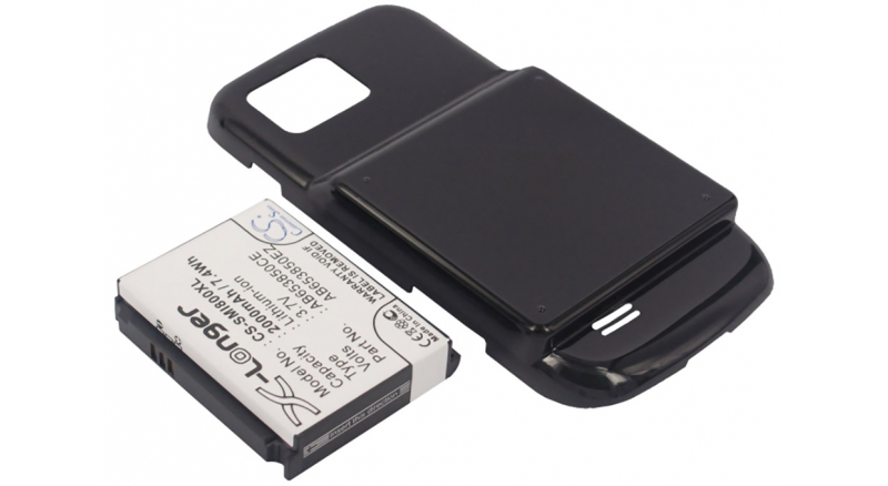 Аккумуляторная батарея для телефона, смартфона Samsung GT-i8000 Omnia II. Артикул iB-M260.Емкость (mAh): 2000. Напряжение (V): 3,7