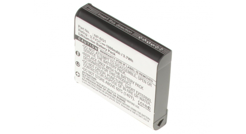 Аккумуляторные батареи для фотоаппаратов и видеокамер Sony Cyber-shot DSC-HX7VЕмкость (mAh): 1000. Напряжение (V): 3,7