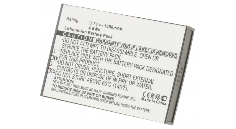 Аккумуляторная батарея SBP-09 для телефонов, смартфонов Asus. Артикул iB-M147.Емкость (mAh): 1300. Напряжение (V): 3,7