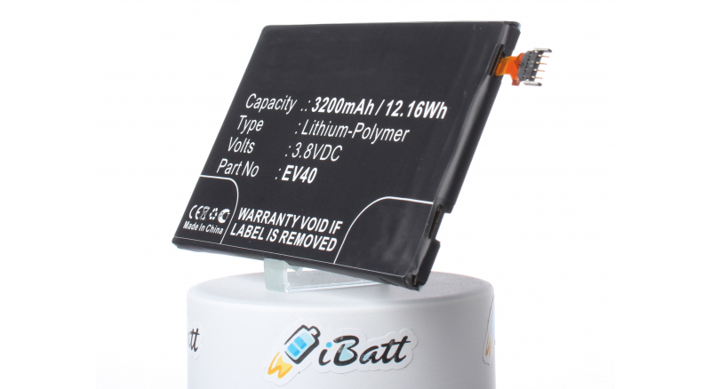 Аккумуляторная батарея iBatt iB-M944 для телефонов, смартфонов MotorolaЕмкость (mAh): 3200. Напряжение (V): 3,8