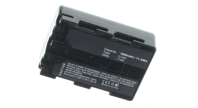 Аккумуляторные батареи для фотоаппаратов и видеокамер Sony Alpha DSLR-A100Емкость (mAh): 1600. Напряжение (V): 7,4