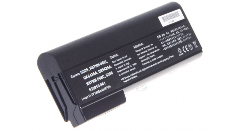 Аккумуляторная батарея HSTNN-I90C для ноутбуков HP-Compaq. Артикул iB-A907.Емкость (mAh): 6600. Напряжение (V): 11,1