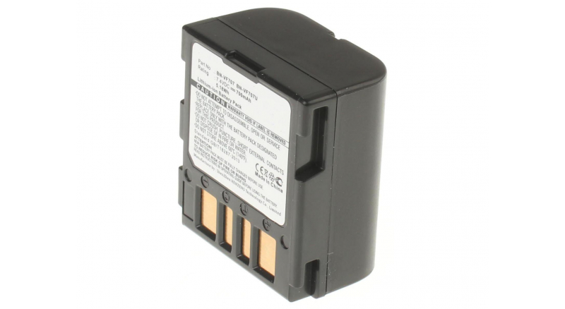 Аккумуляторные батареи для фотоаппаратов и видеокамер JVC GR-DF470Емкость (mAh): 700. Напряжение (V): 7,4