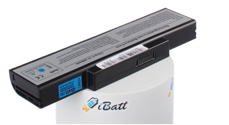 Аккумуляторная батарея iBatt iB-A158 для ноутбука AsusЕмкость (mAh): 4400. Напряжение (V): 10,8