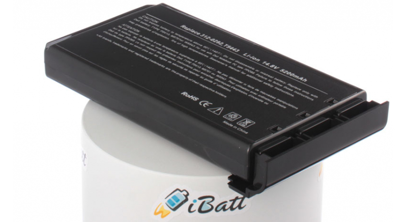 Аккумуляторная батарея 312-0292 для ноутбуков Packard Bell. Артикул iB-A227H.Емкость (mAh): 5200. Напряжение (V): 14,8