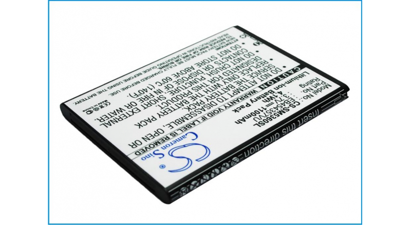 Аккумуляторная батарея для телефона, смартфона Samsung Wave Y. Артикул iB-M1035.Емкость (mAh): 1100. Напряжение (V): 3,7