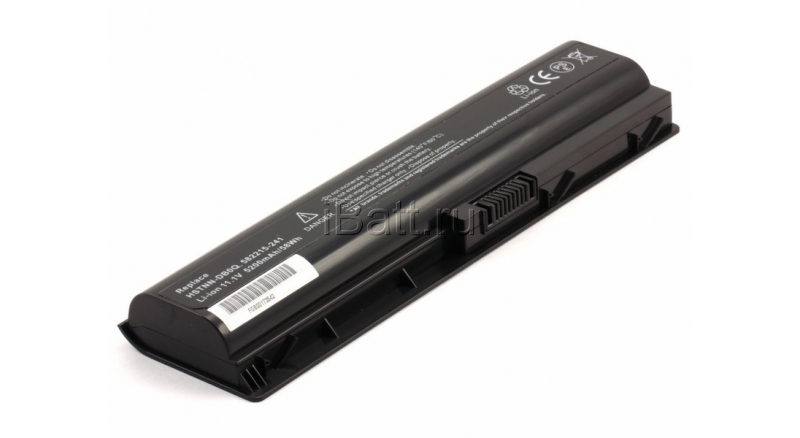 Аккумуляторная батарея для ноутбука HP-Compaq TouchSmart tm2-1070ca. Артикул 11-1274.Емкость (mAh): 4400. Напряжение (V): 11,1