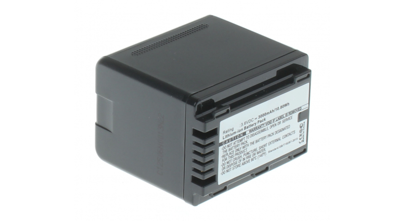 Аккумуляторные батареи для фотоаппаратов и видеокамер Panasonic HC-V770Емкость (mAh): 3000. Напряжение (V): 3,6