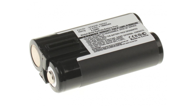 Аккумуляторные батареи для фотоаппаратов и видеокамер Kodak EasyShare DX6340Емкость (mAh): 1800. Напряжение (V): 2,4