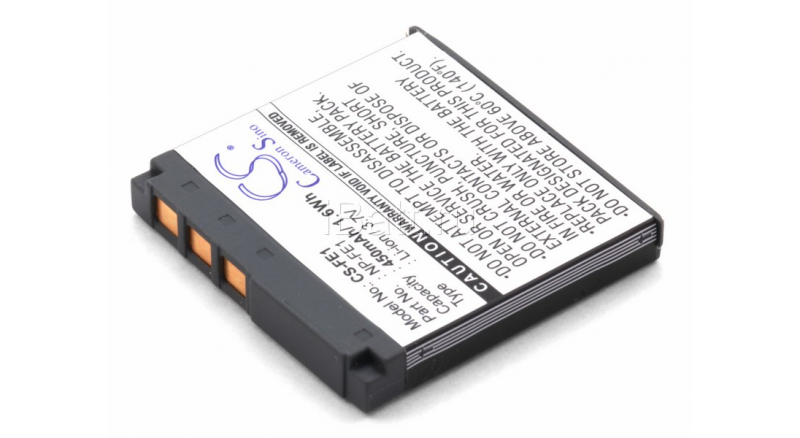 Аккумуляторные батареи для фотоаппаратов и видеокамер Sony Cyber-shot DSC-T7Емкость (mAh): 450. Напряжение (V): 3,7