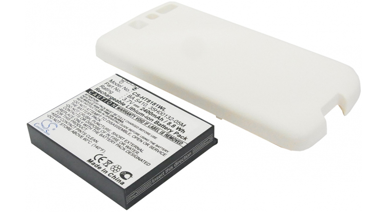 Аккумуляторная батарея для телефона, смартфона T-Mobile Bravo. Артикул iB-M281.Емкость (mAh): 2400. Напряжение (V): 3,7