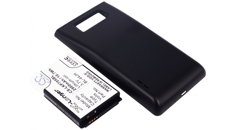 Аккумуляторная батарея BL-44JH для телефонов, смартфонов LG. Артикул iB-M464.Емкость (mAh): 2900. Напряжение (V): 3,7