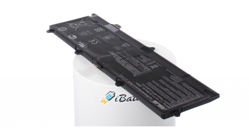 Аккумуляторная батарея для ноутбука Asus S200E. Артикул iB-A661.Емкость (mAh): 5100. Напряжение (V): 7,4