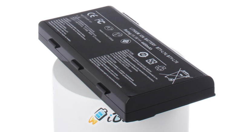 Аккумуляторная батарея для ноутбука MSI Megabook CX605. Артикул iB-A440.Емкость (mAh): 4400. Напряжение (V): 11,1