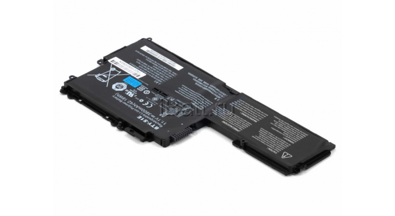 Аккумуляторная батарея для ноутбука MSI Slidebook S20. Артикул iB-A1070.Емкость (mAh): 3800. Напряжение (V): 11,1