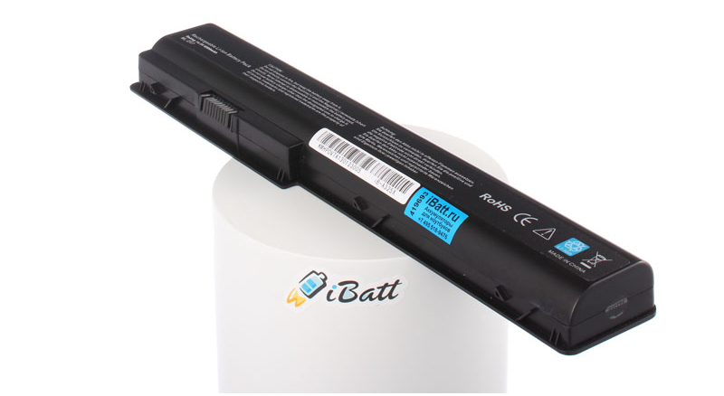 Аккумуляторная батарея для ноутбука HP-Compaq HDX X18-1101EA. Артикул iB-A325X.Емкость (mAh): 5800. Напряжение (V): 14,4