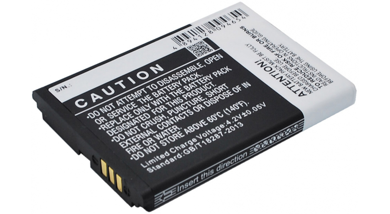 Аккумуляторная батарея для телефона, смартфона Samsung SCH-W619. Артикул iB-M269.Емкость (mAh): 1350. Напряжение (V): 3,7